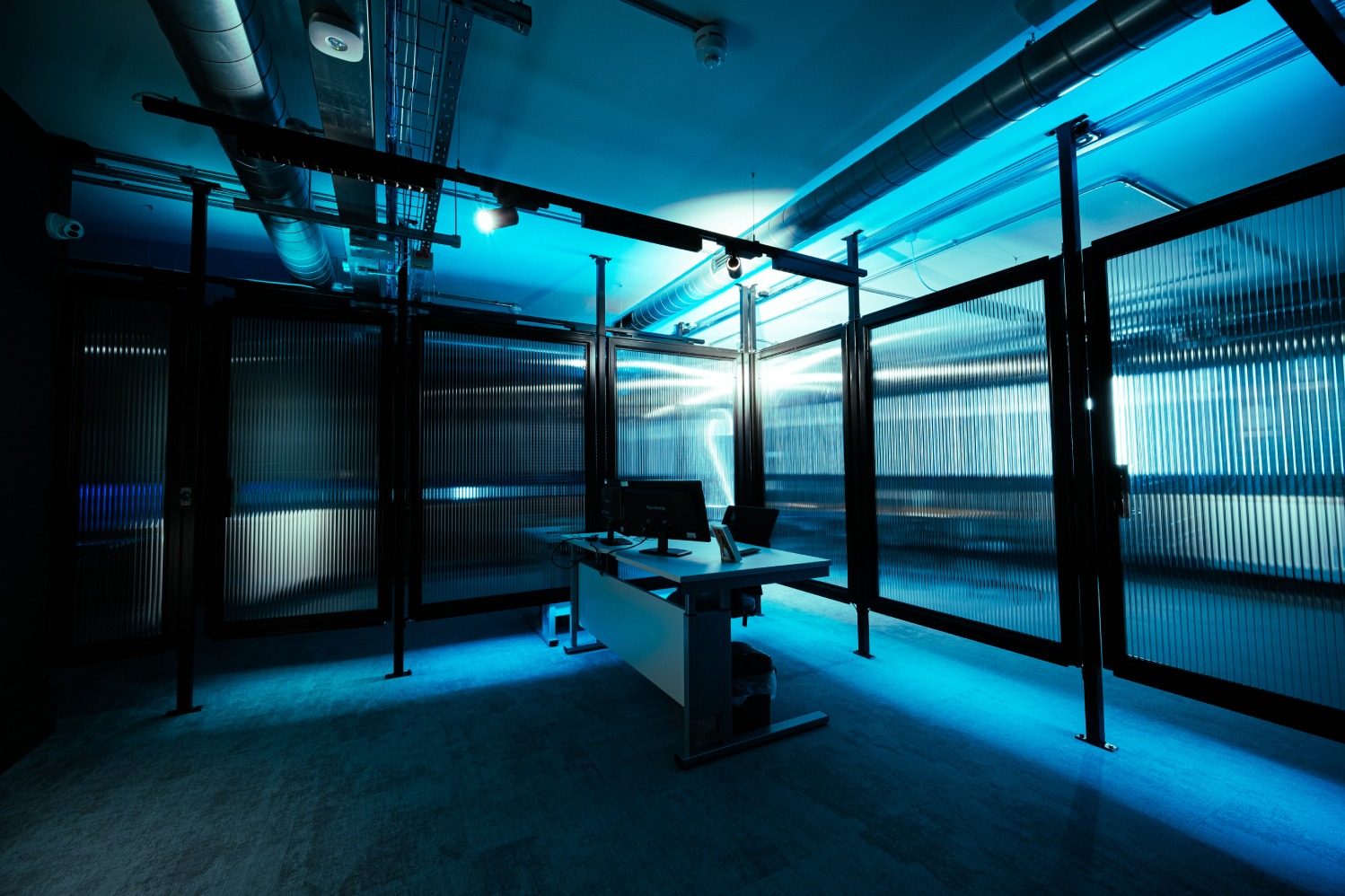 Cyber Innovation Academy immersive training room